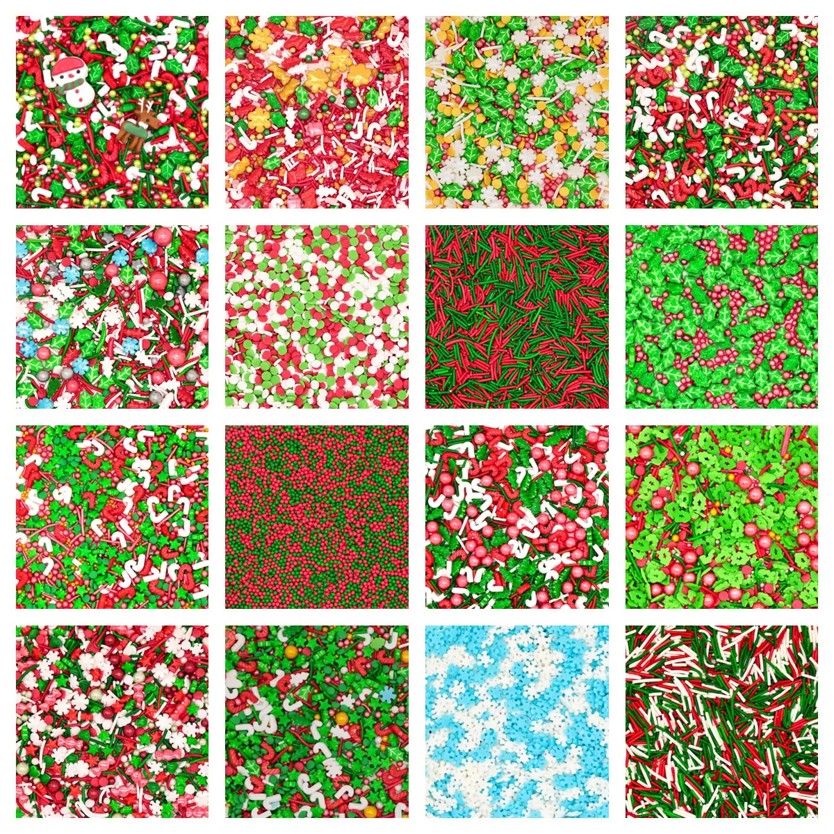 Yiwu Wholesale Edible Pearls And Sprinkles Suppliers Polymer Clay Sprinkles Christmas