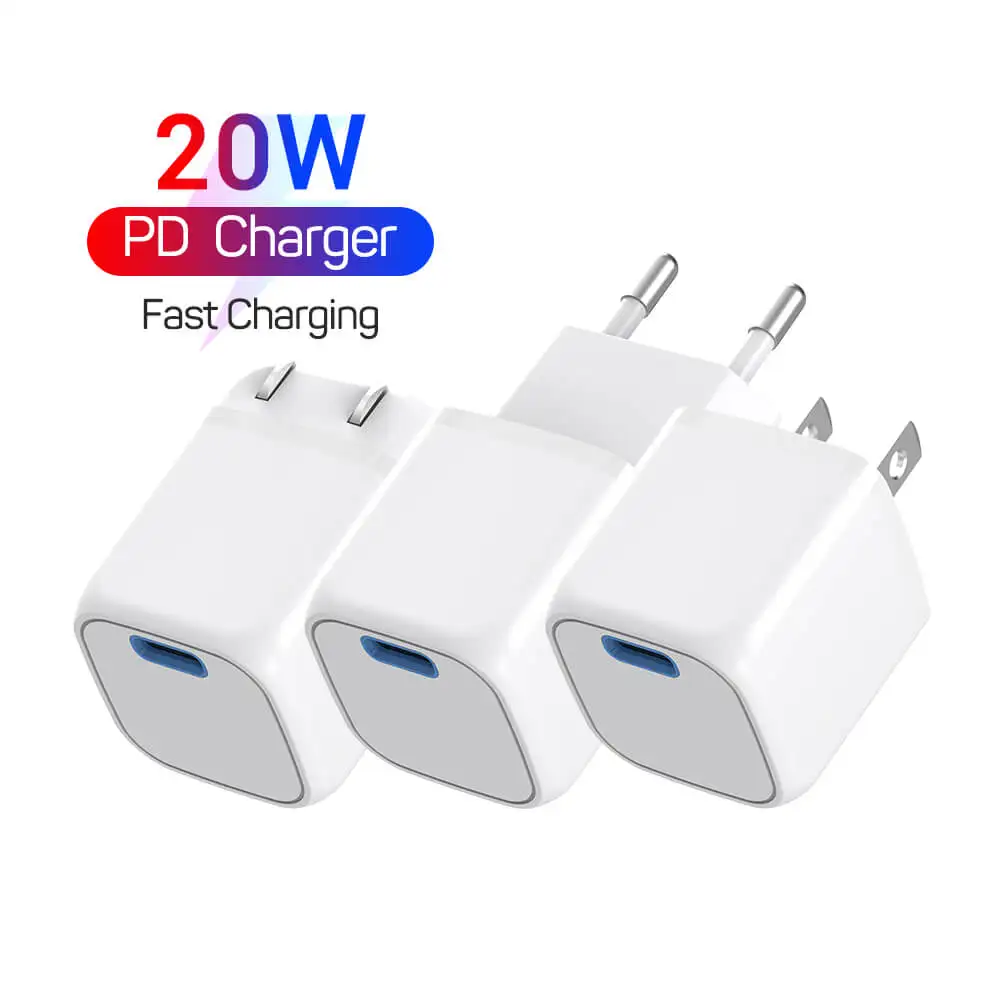 Новые поступления. Портативное USB C зарядное устройство для мобильных телефонов. Мини-зарядное 20 Вт PD iPhone 12 Pro