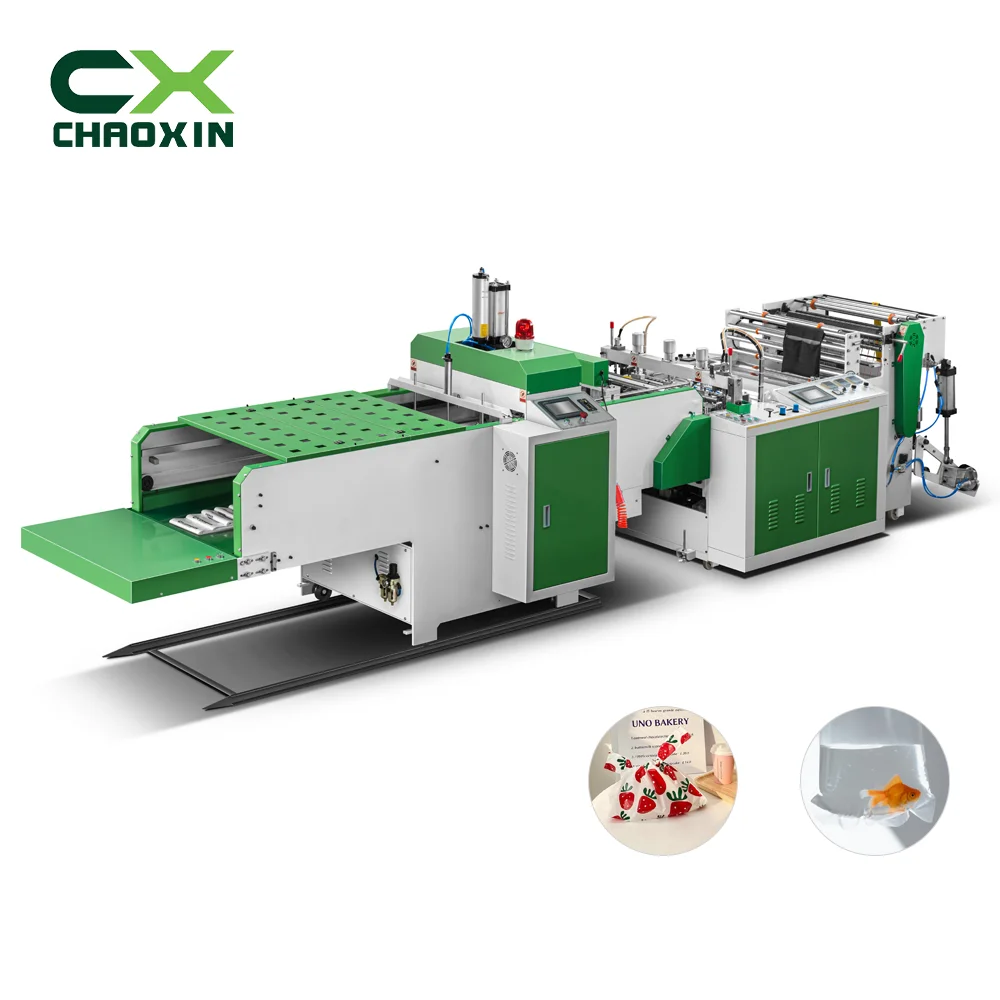 Plastic bag machine Guarantee for 1 years CX-700 Vest bag Manufacture Supplier Price Monopoly pouch bag making machine