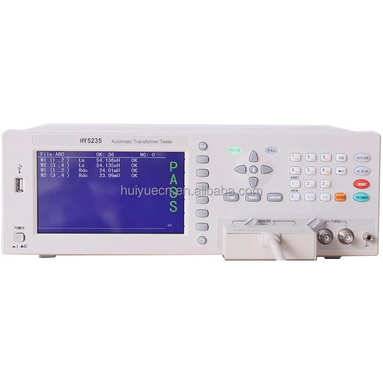 Manufacturers produce transformer comprehensive tester HY2789 assembly line test