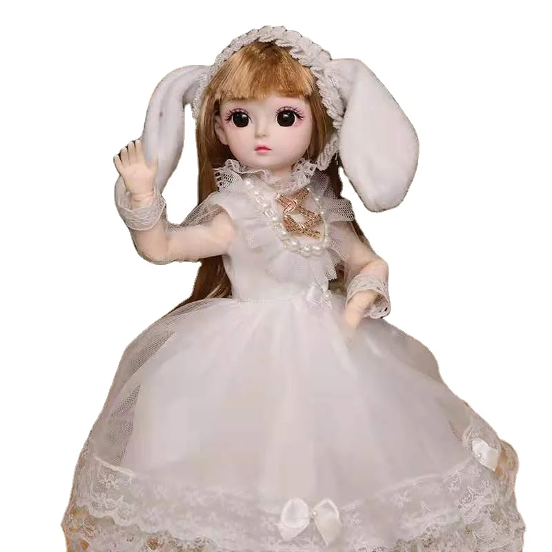 Куклы высотой 30 см 23 подвижные суставы 1/6 BJD кукла милое 4D «большие глаза» несколько прическа Babydoll платье с героями мультфильмов модные ботинки на шнурках; Подарок-игрушка для девочки