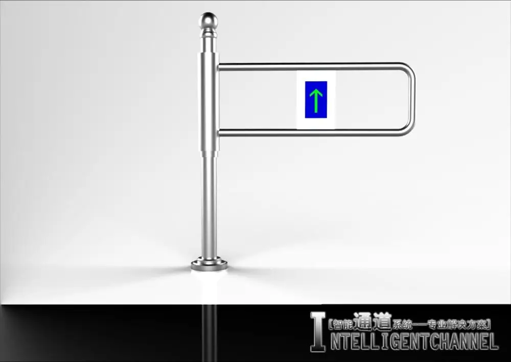 Hot Sale One Way Entrance Control Turnstile Barrier Gate for Supermarket