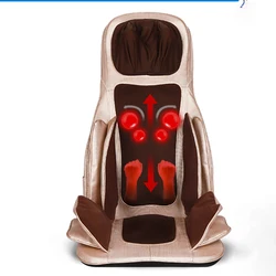 masajeador Comfortable electric Guasha air compression Neck And Back massager Healthcare Shiatsu Massage Cushion With Heat