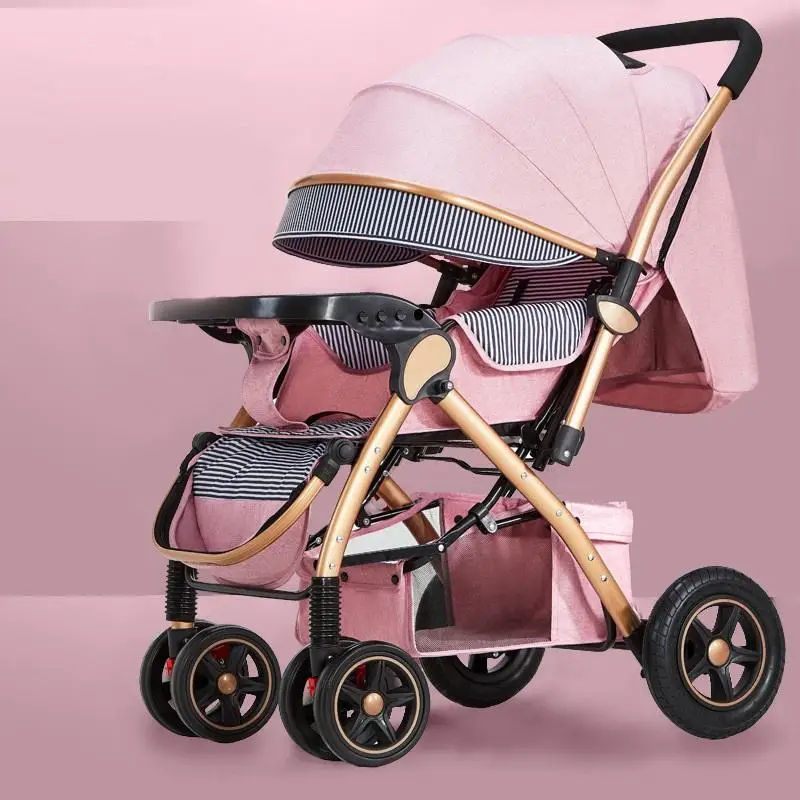 High Quality Luxury Travel Baby Stroller Factory Price Multi Function Folding Baby Stroller
