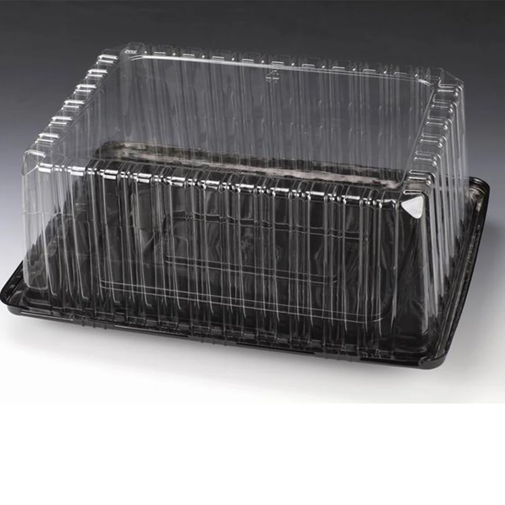 Wholesale In Bulk Plastic Clear Plastic Box For Cake On Sale Packaging Bakery Cake Packaging