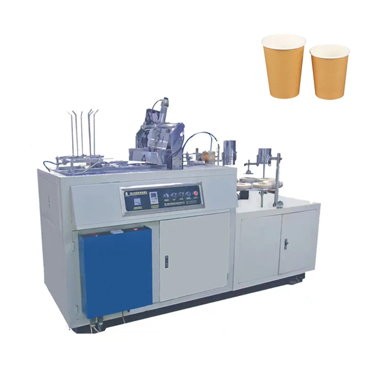 Machine To Make Disposable Paper Coffee Carton Cup Fully Automatic