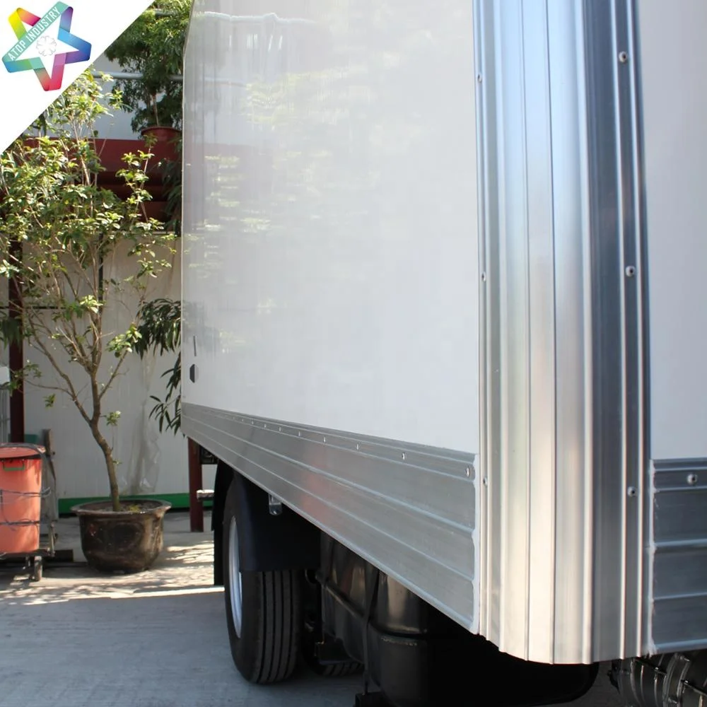 Coldking van truck structure extruded anodized aluminum alloy profiles for truck body decoration aluminum profile