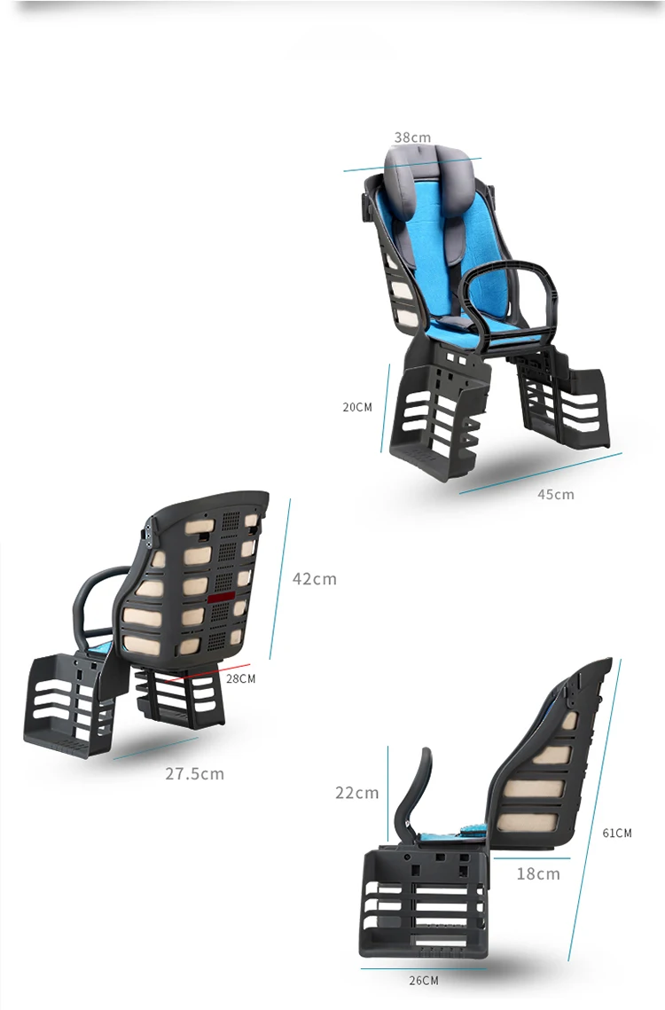 Cycling Deal Bike Bicycle Kids Rear Baby Seat Carrier European Standard