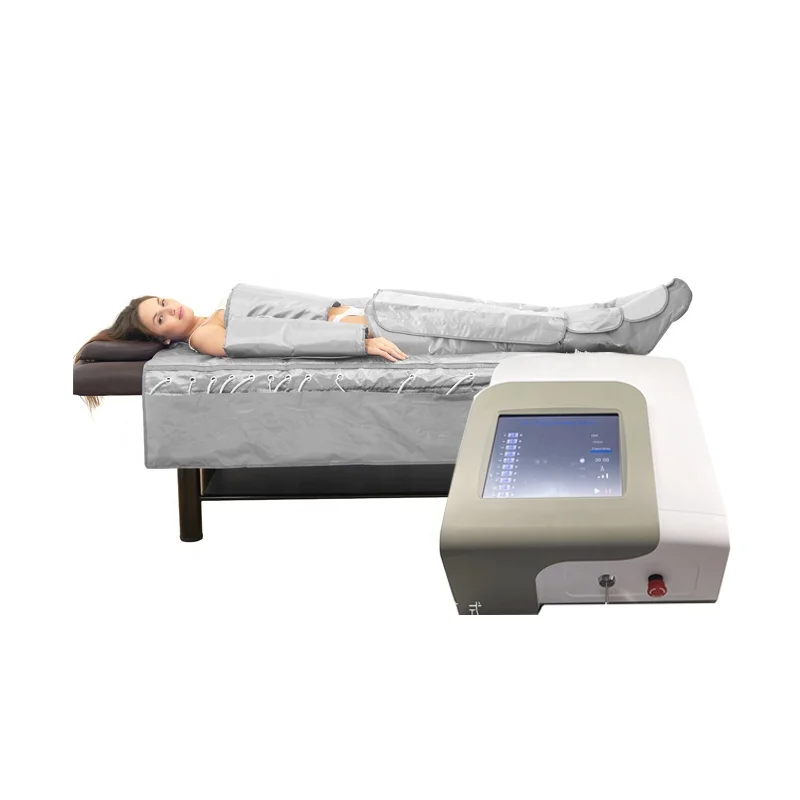Lymph drainage pressotherapy compression therapy machine lymphatic drainage pressotherapy device