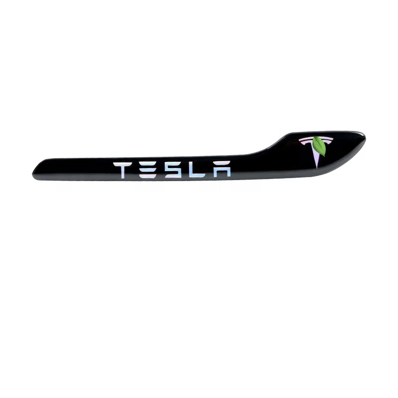Car Accessories Door Handle Decoration Cover Car Door Handle Sills Protection Wrap For Tesla Model 3 Y S X