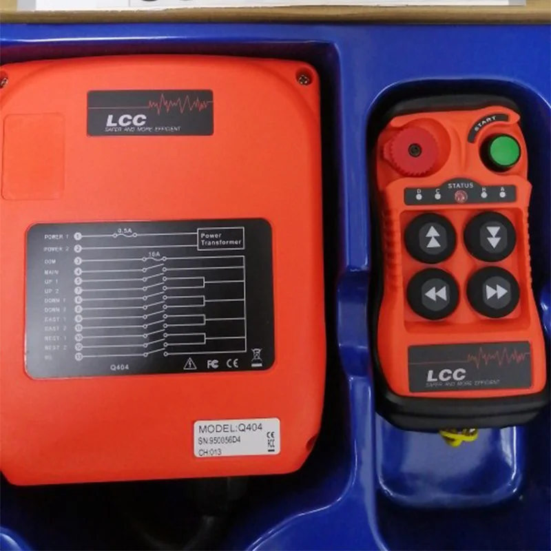 Q404 LCC industrial wireless mine drilling rig remote control switch