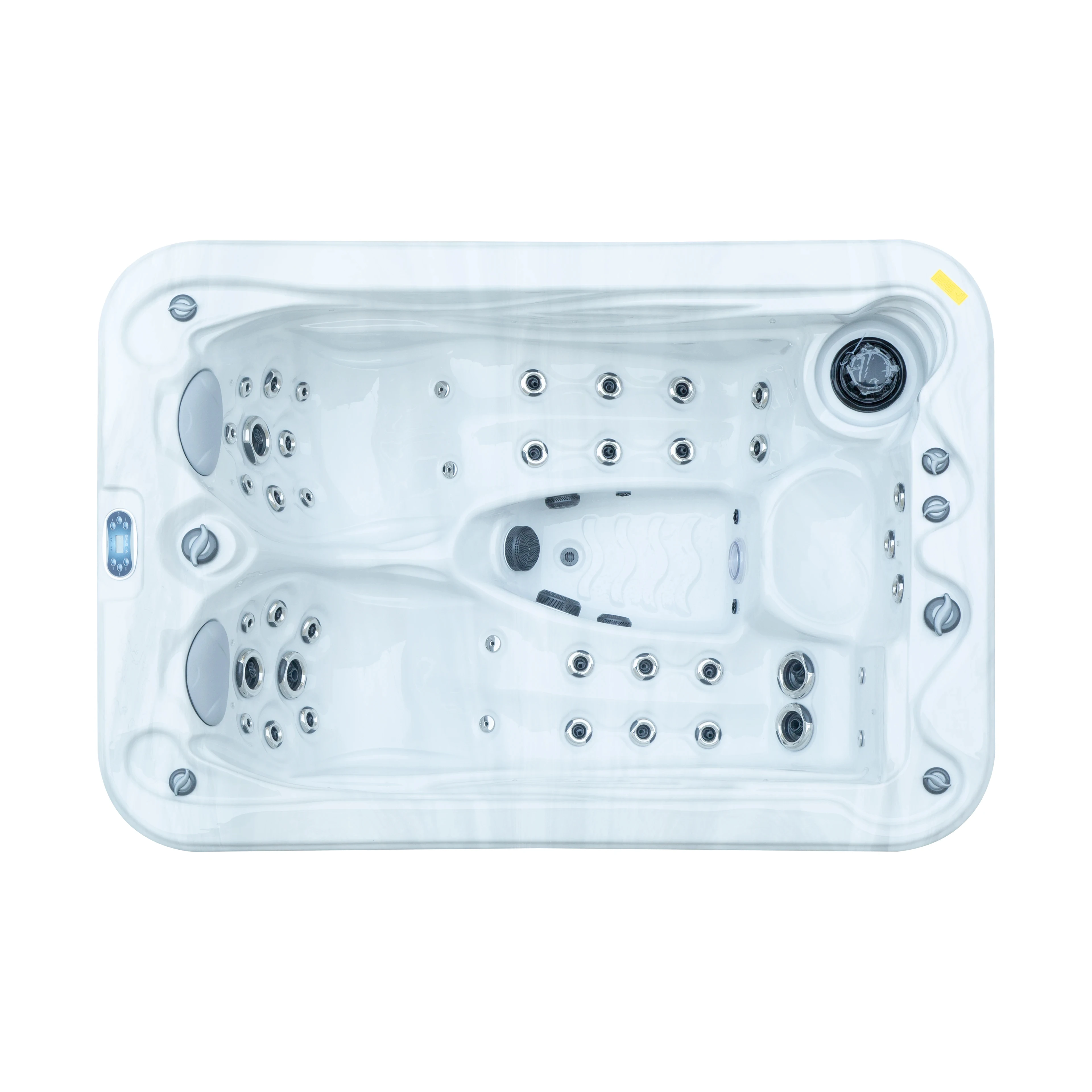 High Quality 3 Adult hottub come with Control System with touch panel and wifi