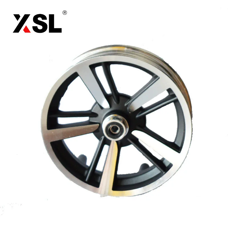 10 inch new Wufu 6-hole reverse buckle disc brake wheel 10 inch 2.15 wide 6-hole motorcycle aluminum wheel factory direct sales
