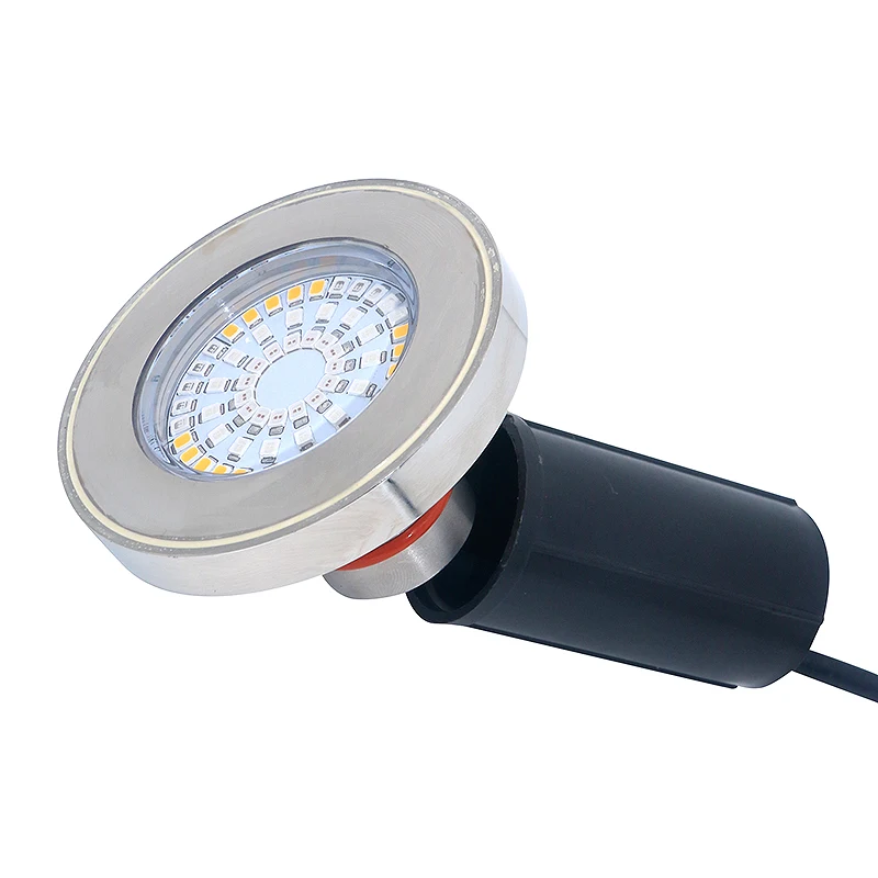 9W 18W 36W RGBW RGB Full Color Wireless Remote Control Decorative Outdoor Fountain Underground Buried LED Swimming Pool Light