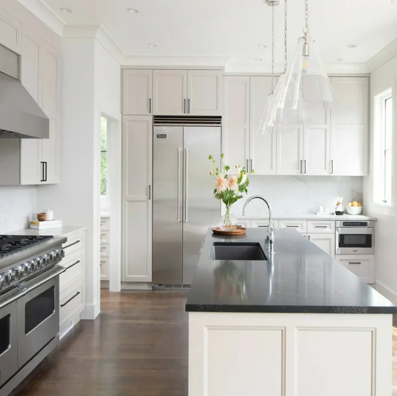 Factory Custom Make All Wood American Style Kitchen and Bathroom Cabinets for USA Wholesalers Contractors