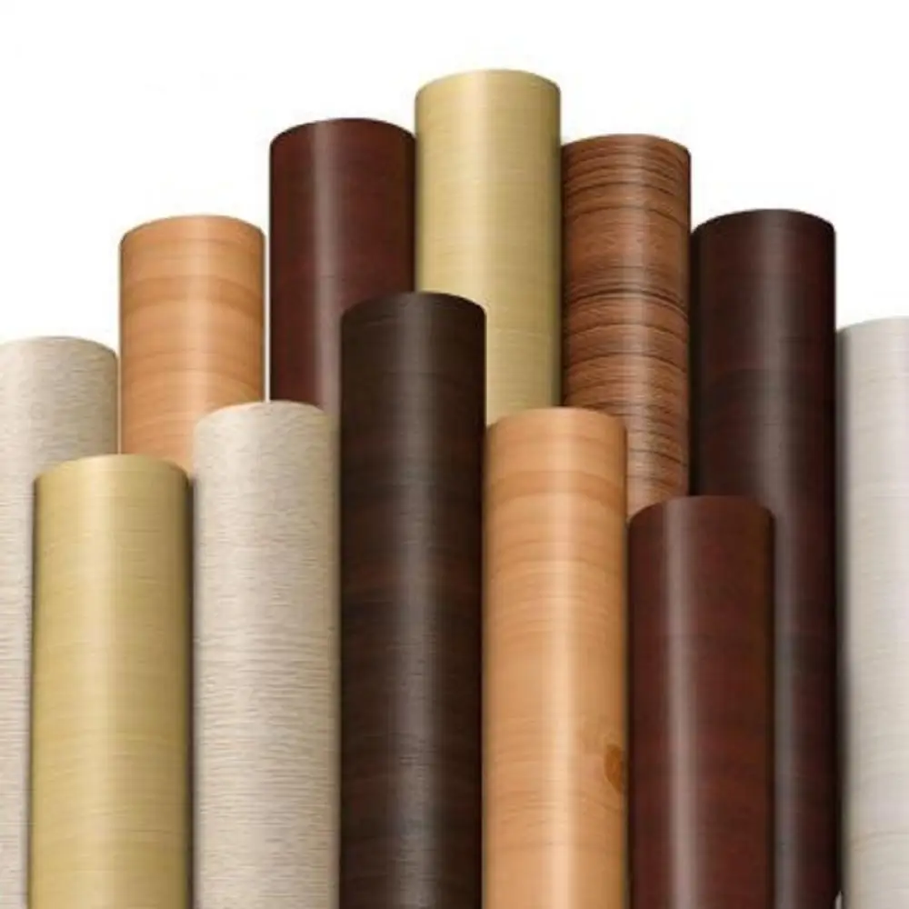 Indian PVC Laminated decorative film Jungle Teak/Rose Wood matte woodgrain pvc film