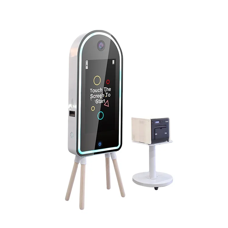 Wedding Party Photo Booth for Customizable Instant Photos Enchanted Mirror Photo Booth