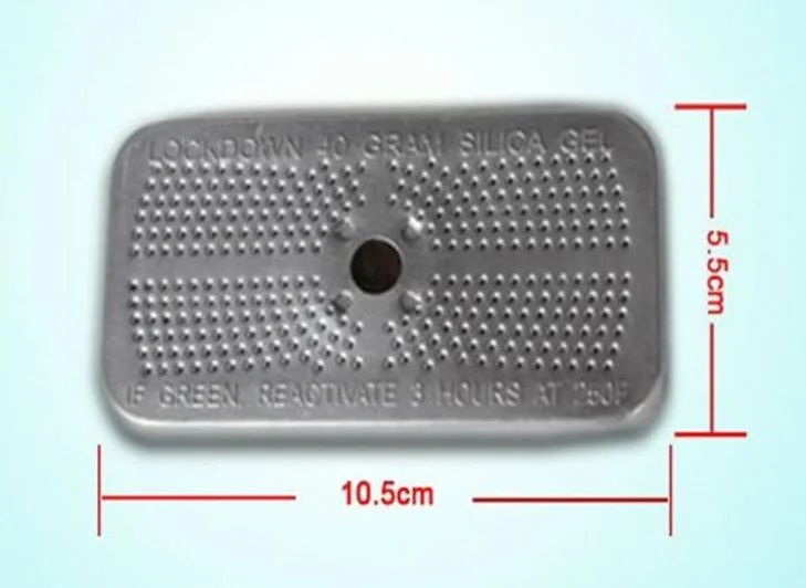 2024 Hot Sale Orange Silica Gel Desiccant Tin Box Indicating silica gel desiccant solid