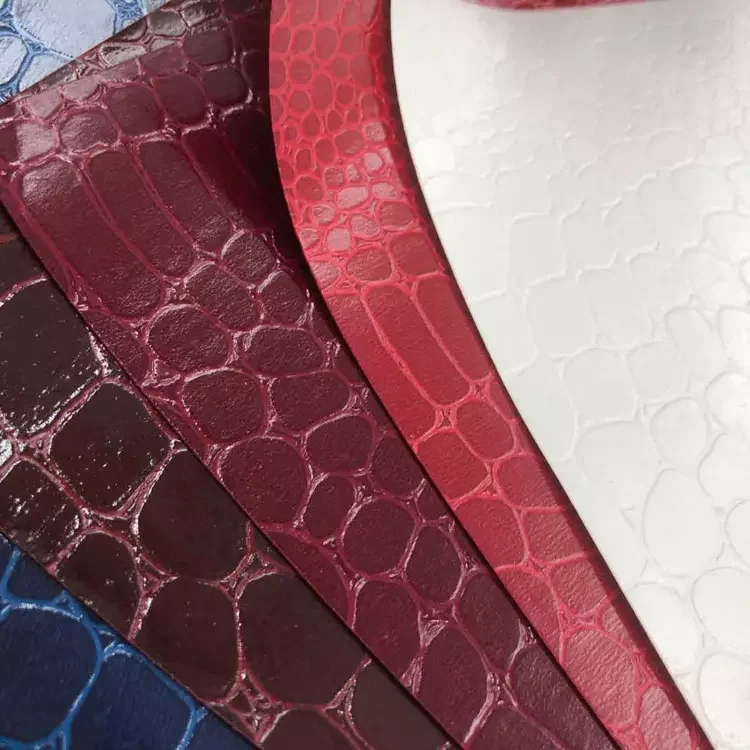 Wholesale Custom Single Color Printed Leatherette Paper with Embossing