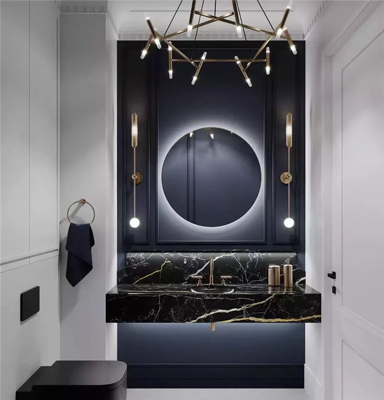  Modern Style Bathroom Vanities With Mirror Lights Vanity