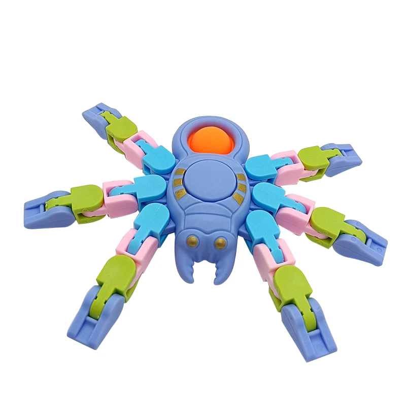 Popular New Design Wacky Tracks Spinning Finger Fidget Toy For Kids
