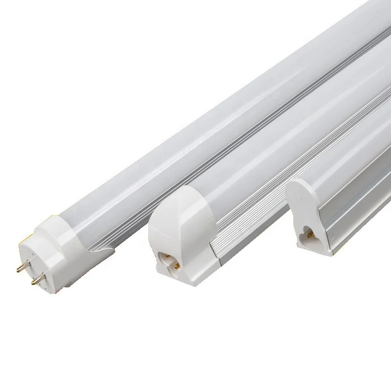 High lumen 60cm 120cm glass led tube lamp bulb 4ft 6500k 12w 18w 36w 1.2m integrated t8 led tube 4ft 18W for led replacement