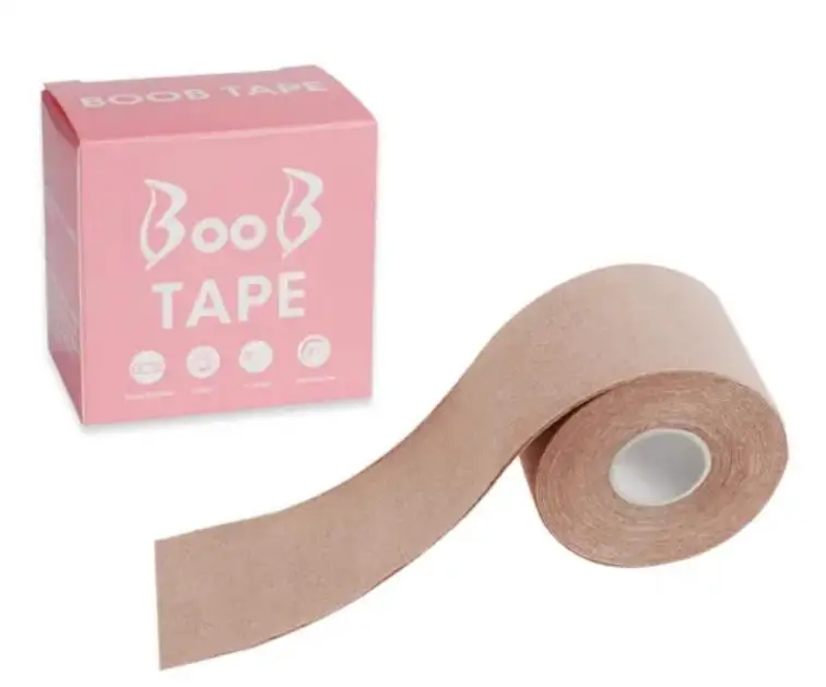 Premium boobs tape bra 10 cm customer color box