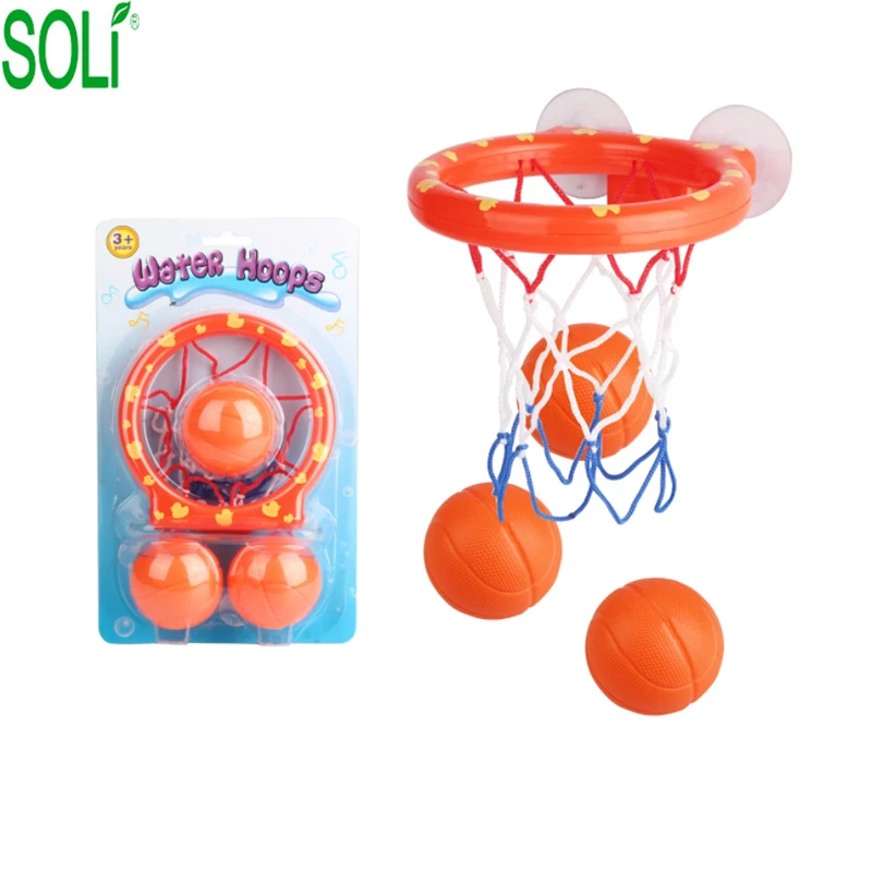 Bathroom sucker basketball baby mini shot basketball bath toy