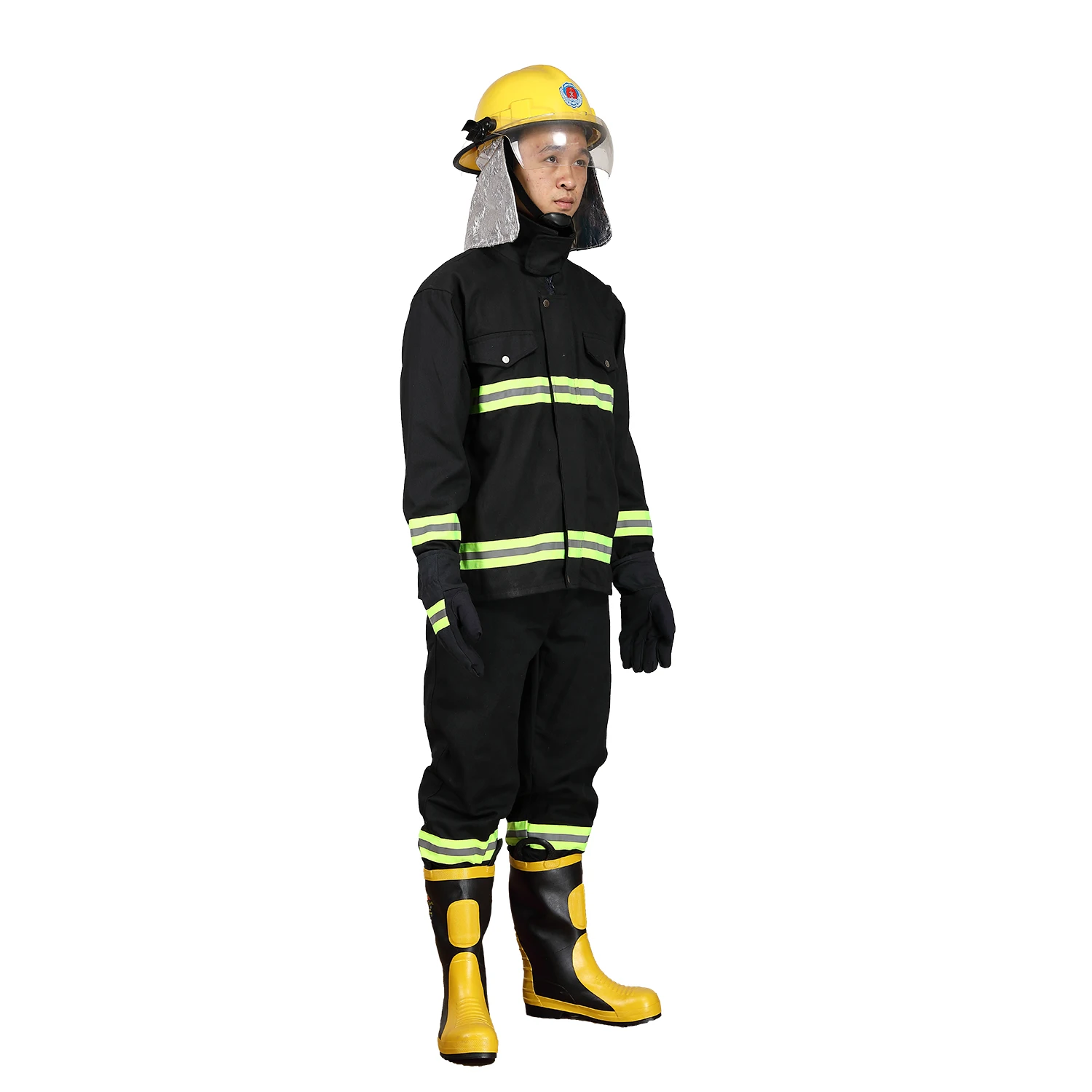 Solas/ EC  EN 469 Nomex Fire Fighting Fireman Suit