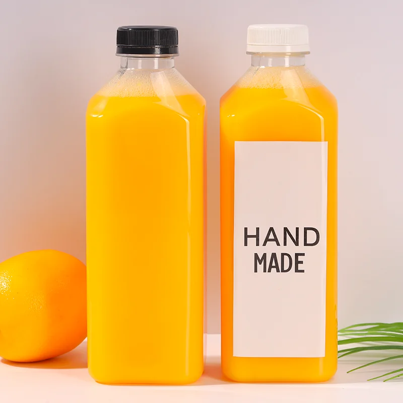 PET food grade plastic juice bottle