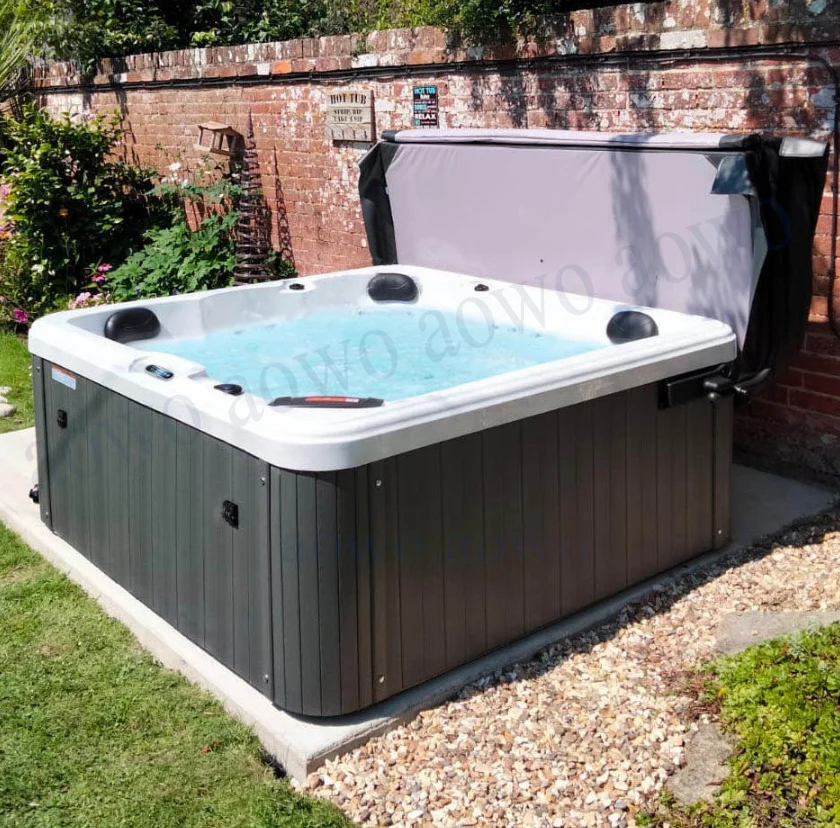620 Square home massage tent hot tube outdoor spa pool baignoire salle de lazy jacu-zzier Hanssi swim spa family container use