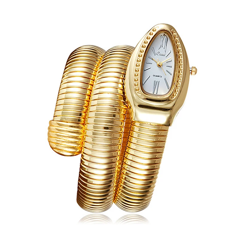 Wholesale Fashion Snake Ladies Wrist Watch Funny Relojes Gift Women Watch