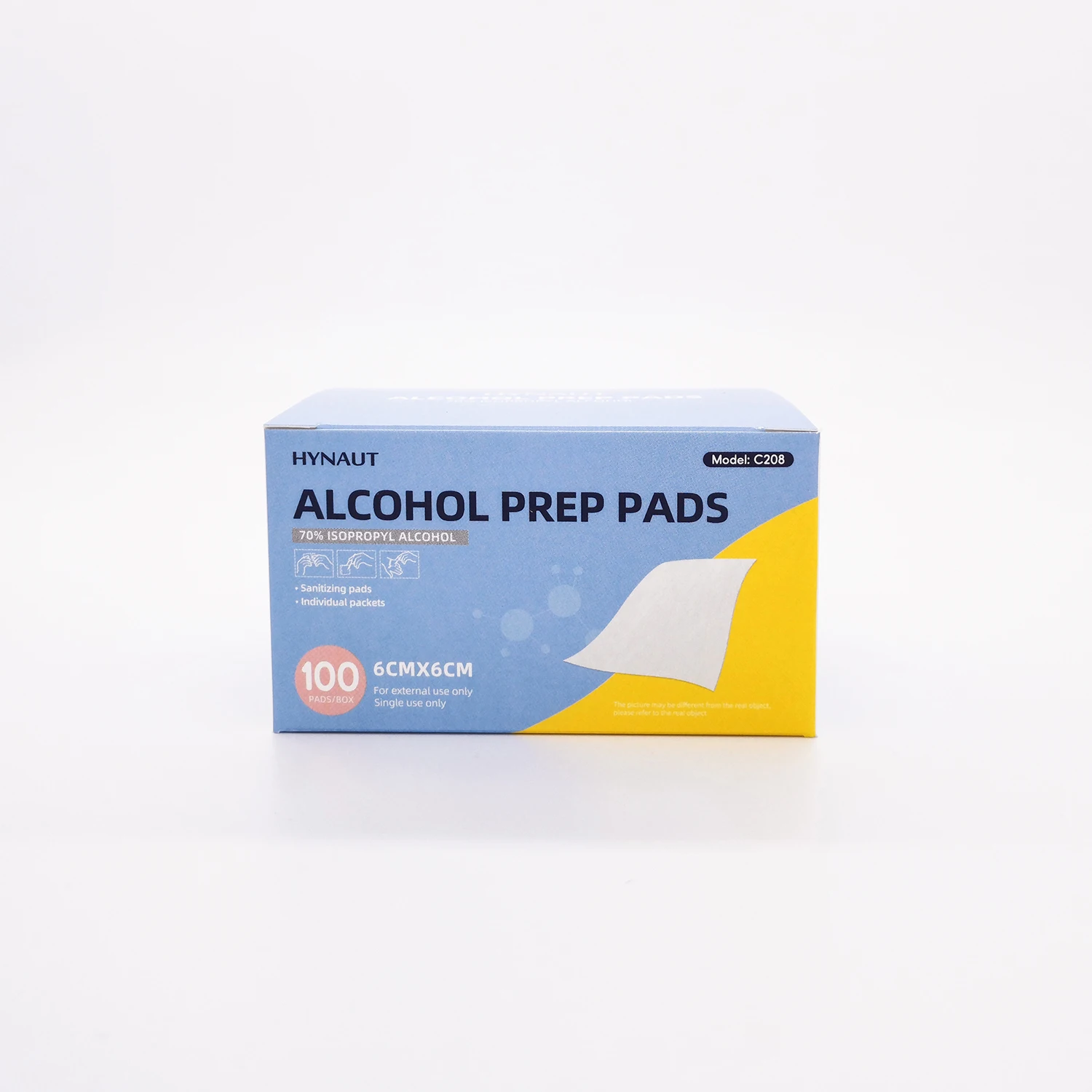 Alcohol prep pad alcohol wipes OEM your logo manufacture directly supply