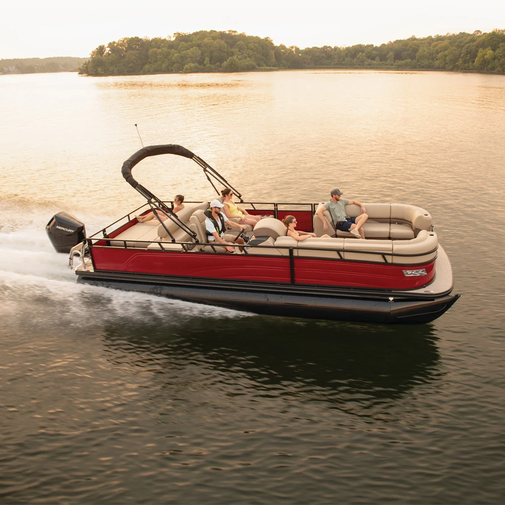 2024 Great Discount Hot Selling Float Boat Water Gathering Party Boat with Center Console Float Boat for Sale