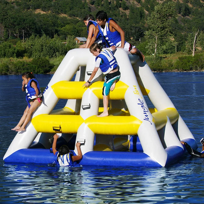 High Quality Commercial Aqua Park Inflatable Floating Water Park Lake Inflatable Water Slides For Sale