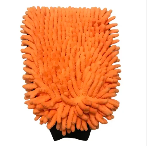 glass cleaning tools washer polisher funny double oven mitts water proof Soft chenille microfiber car wash mitt