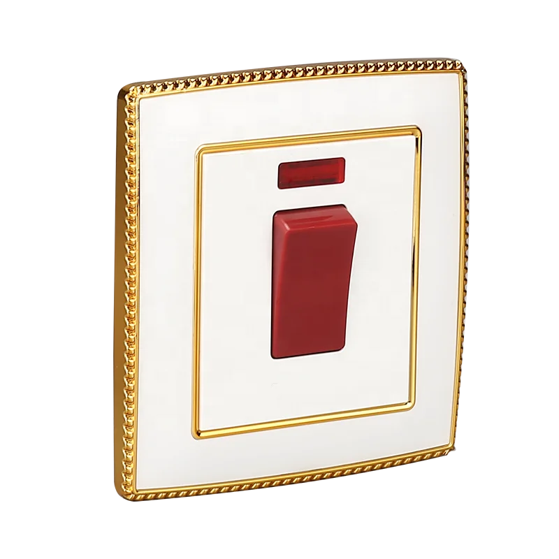 ousilang rocker switch 45 amp electric switch button power switch with neon light