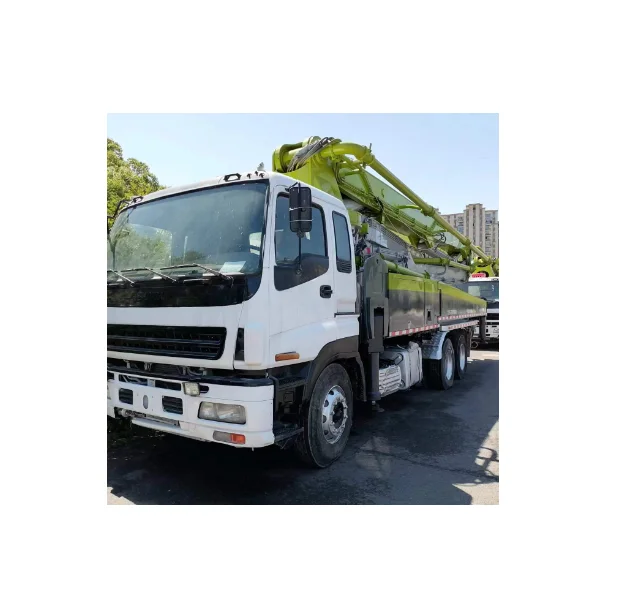Used 2019 ISUZU Concrete Pump Truck Second Hand ISUZU Truck Concrete Pump  47m ZOOMLION Pump Truck for good price