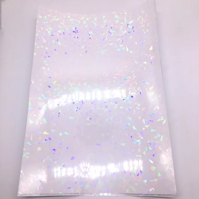 Holographic Lamination Transparent Film Cold   Thermal Lamination Laminating Film