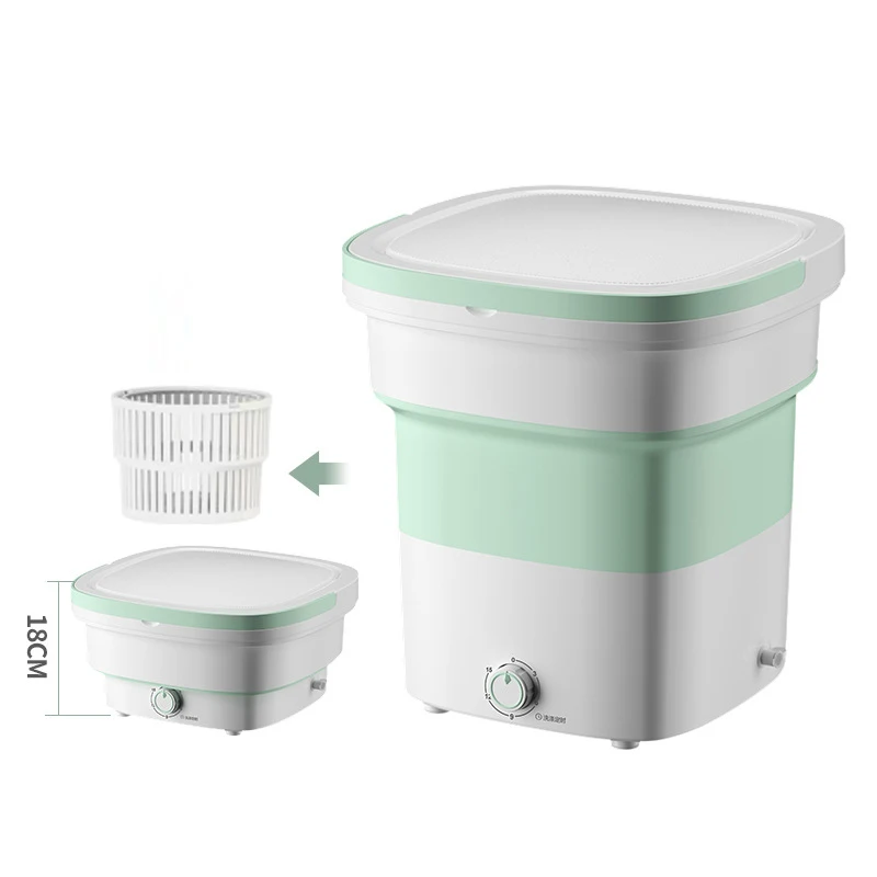 Good Quality Household Folding Portable Automatic Washing Machine Mini