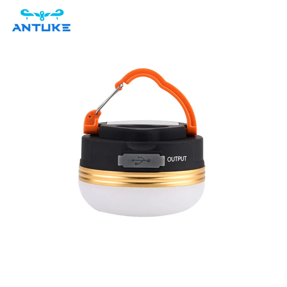 Led Rechargeable Lantern with Built-in Battery & Power bankWaterproof Portable outdoor camping lamp for tent, hiking