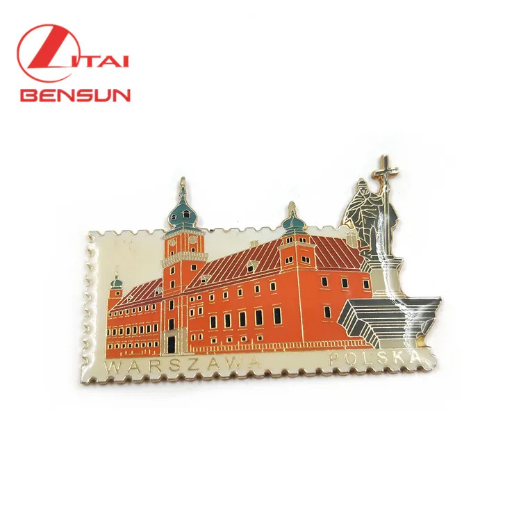 High Quality Cheap Wholesale Custom Metal 3D  Logo Fridge Magnet refrigerator for Tourist Souvenir