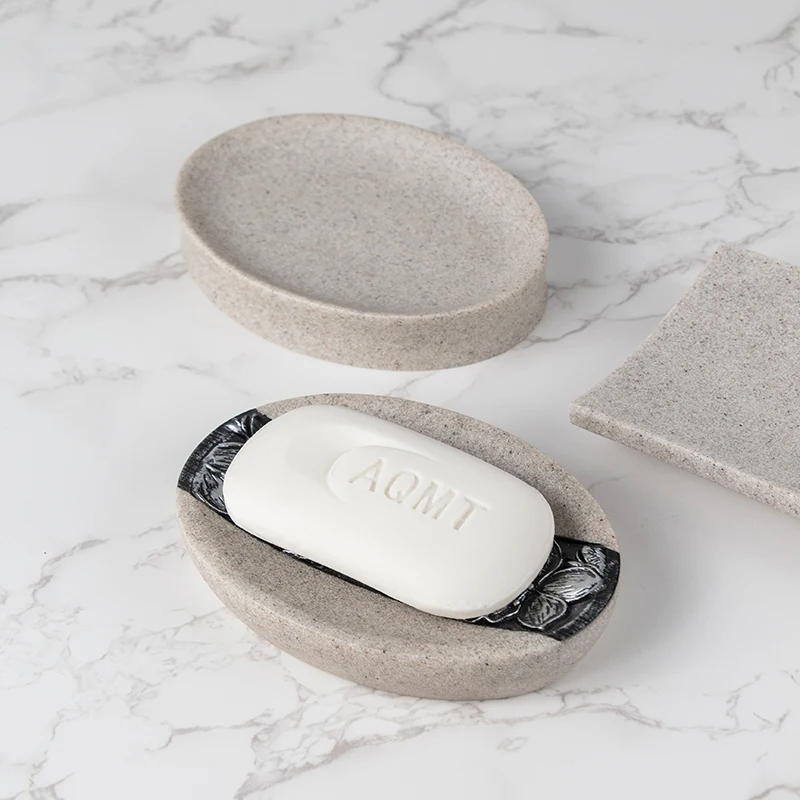 Smooth Soap Dish Facial Sponge Holder Bathroom Makeup Shiny Sponge Tray