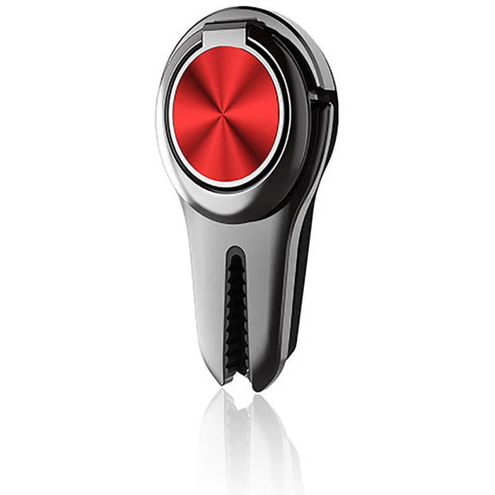Metal Ring Car Air Vent Kickstand Phone Holder 360 Rotation Finger Ring Grip Stand Cell Phone Holder for Car