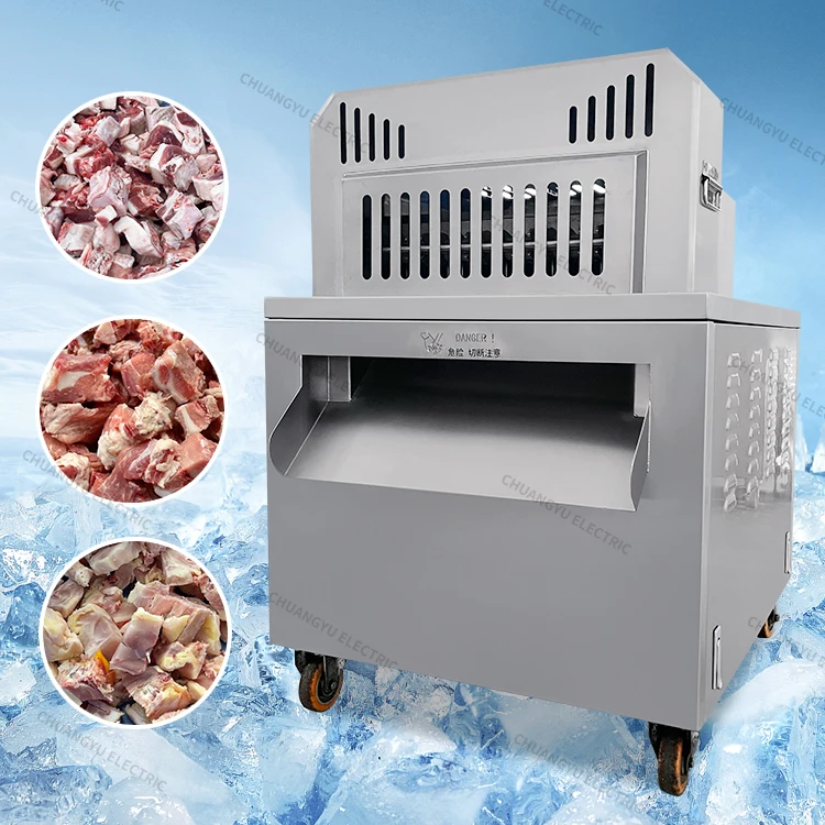 Factory Wholesale Price Commercia Automatic Frozen Blocks Of Meat Slicer Cutting Machine