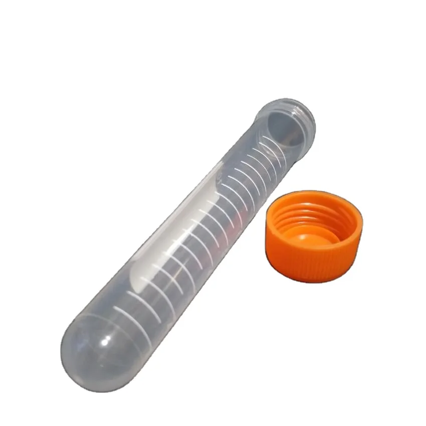 10ml PP Centrifuge Tube, Round Bottom with Screw Lid