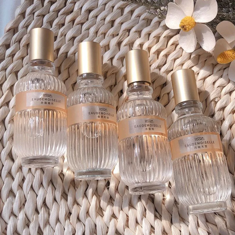  Hot sale High Quality 30ml Ladies Perfume Set Long Lasting Light Fragrance woody customized