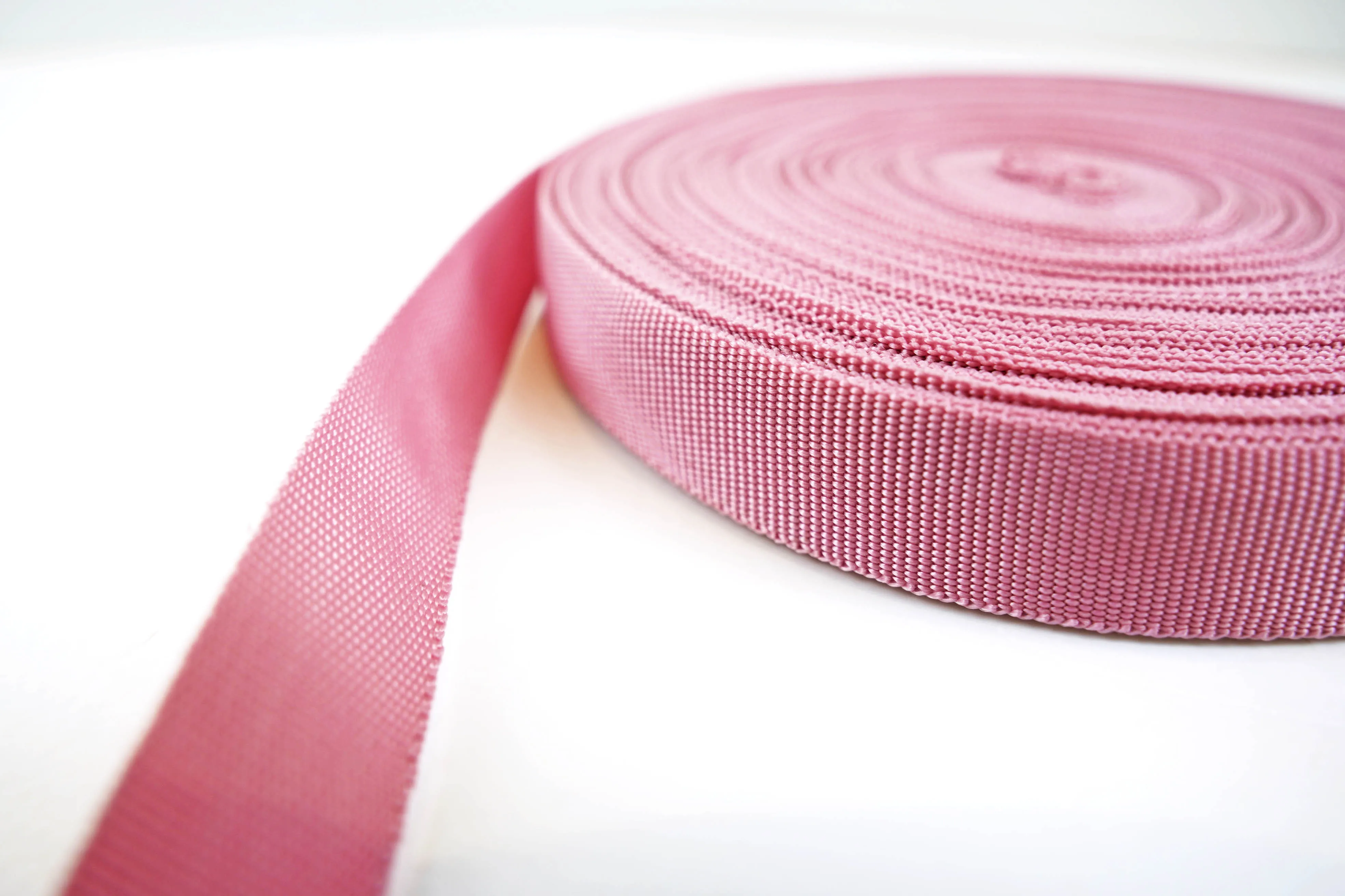 ODM/OEM  thin pink PP ribbon strap for bag strap or accessories