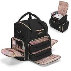 Yuhong Nail Polish Case Nail Lamp Storage Case Beautiful Makeup Bag Cosmetic Storage Bag Nail Polish Set Organizer Bag