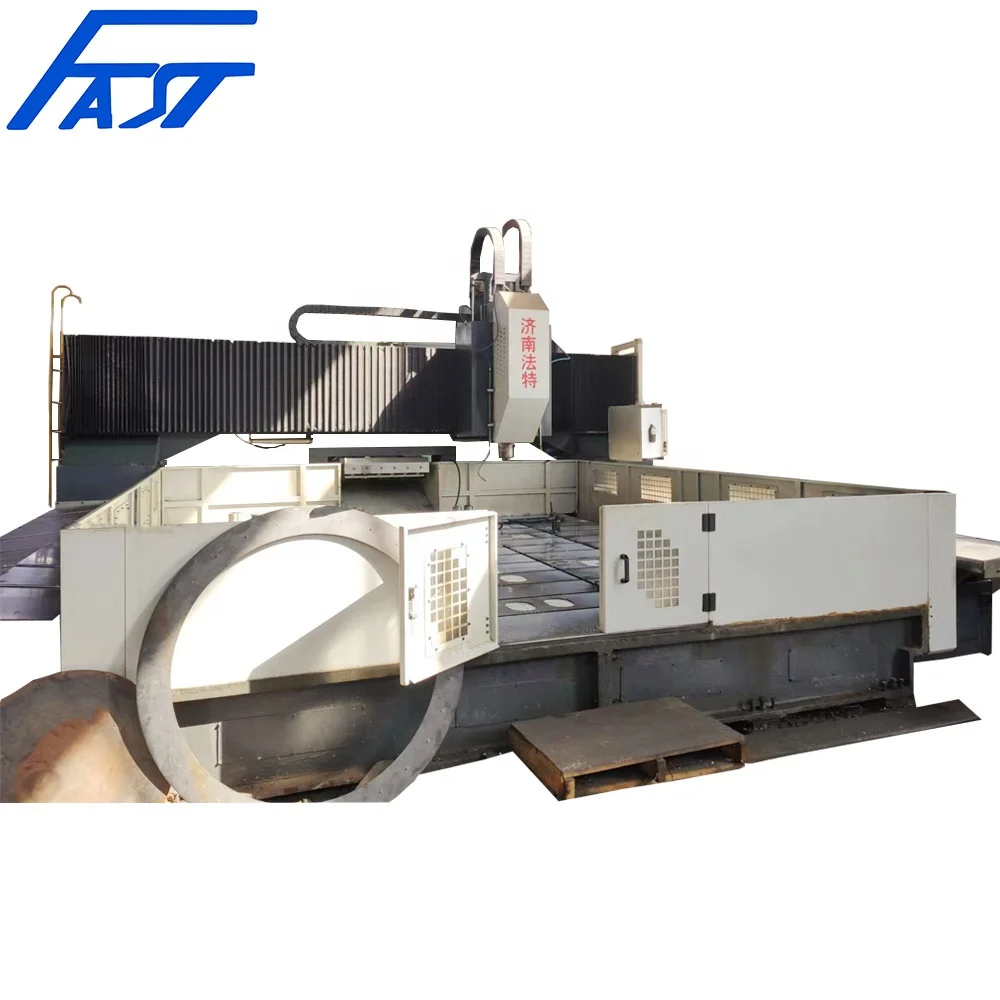 Jinan FAST ATC High Speed CNC Drilling Machine For Steel Plates, Flange And Tube Sheets, Steel Structure 3000*3000mm